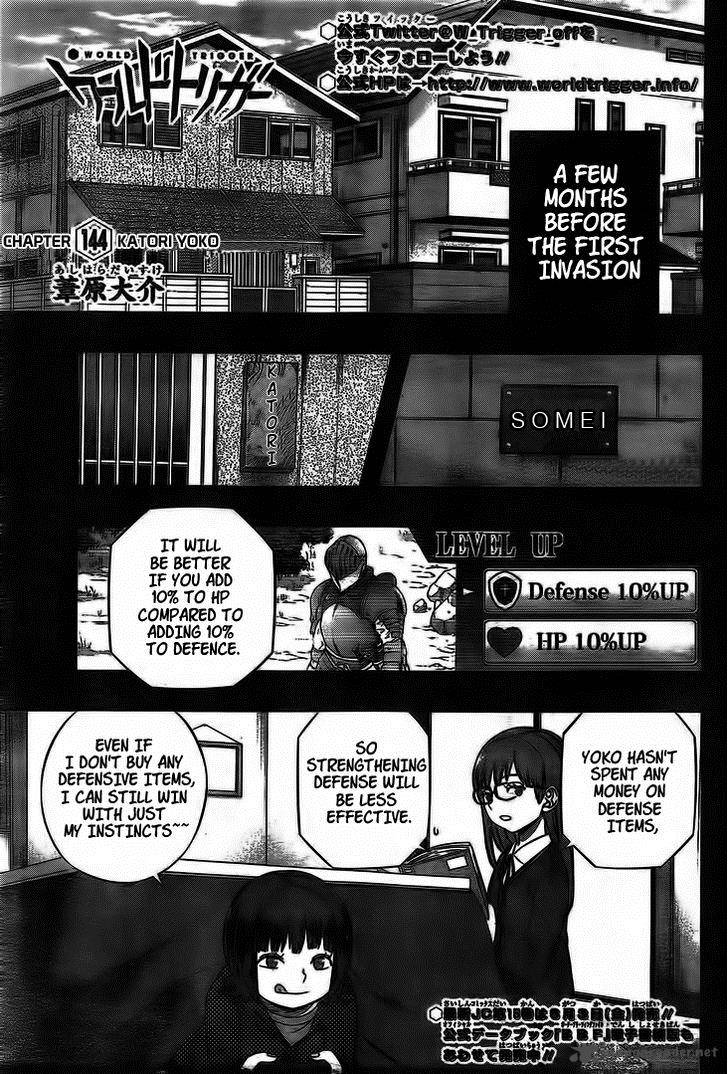World Trigger Chapter 144 — page 1