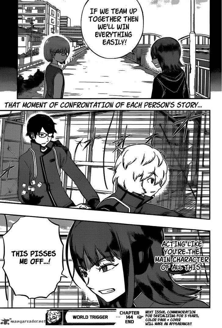 World Trigger Chapter 144 — page 18