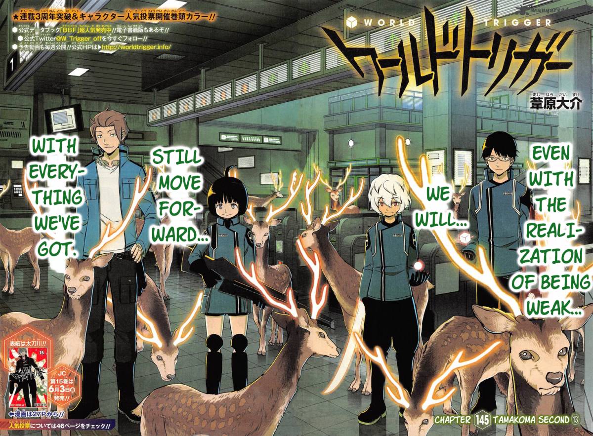 World Trigger Chapter 145 — page 1