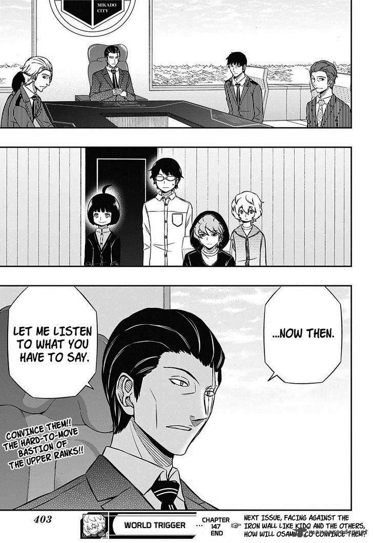 World Trigger Chapter 147 — page 19
