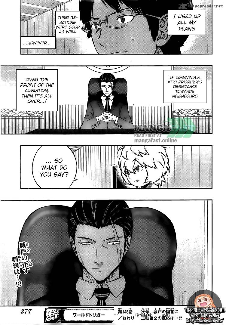 World Trigger Chapter 148 — page 20