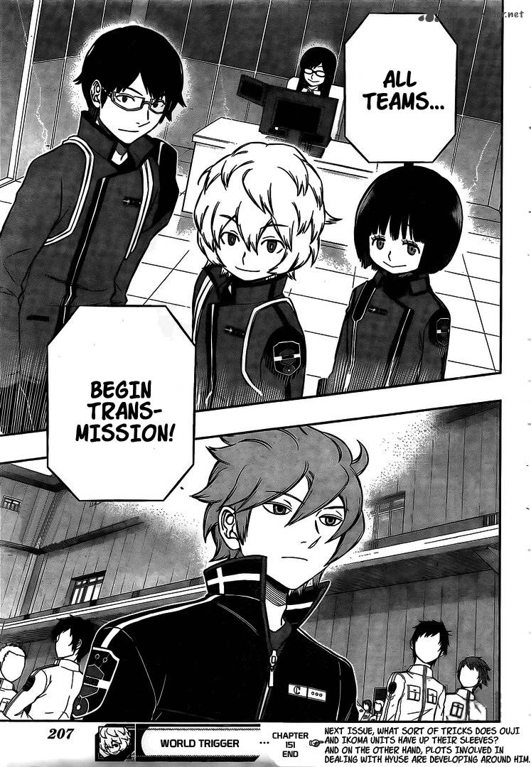 World Trigger Chapter 151 — page 19