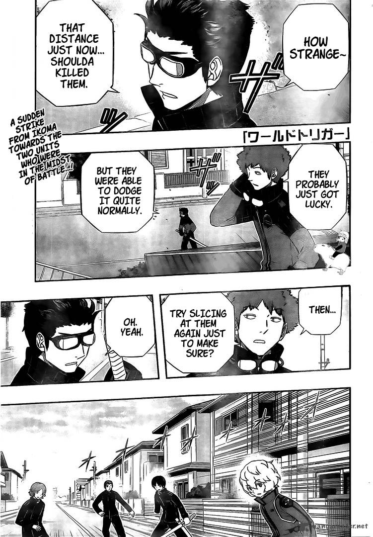 World Trigger Chapter 154 — page 1