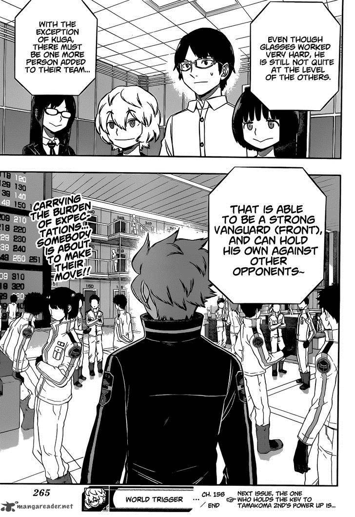 World Trigger Chapter 158 — page 19