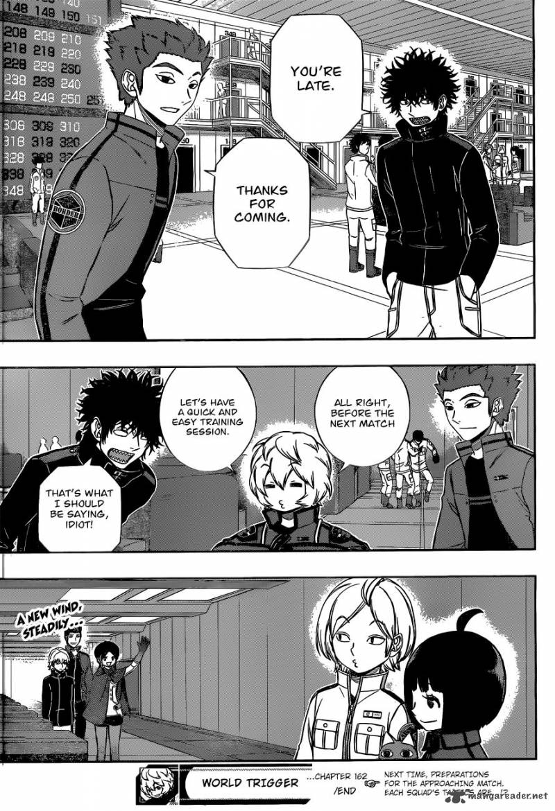 World Trigger Chapter 162 — page 19