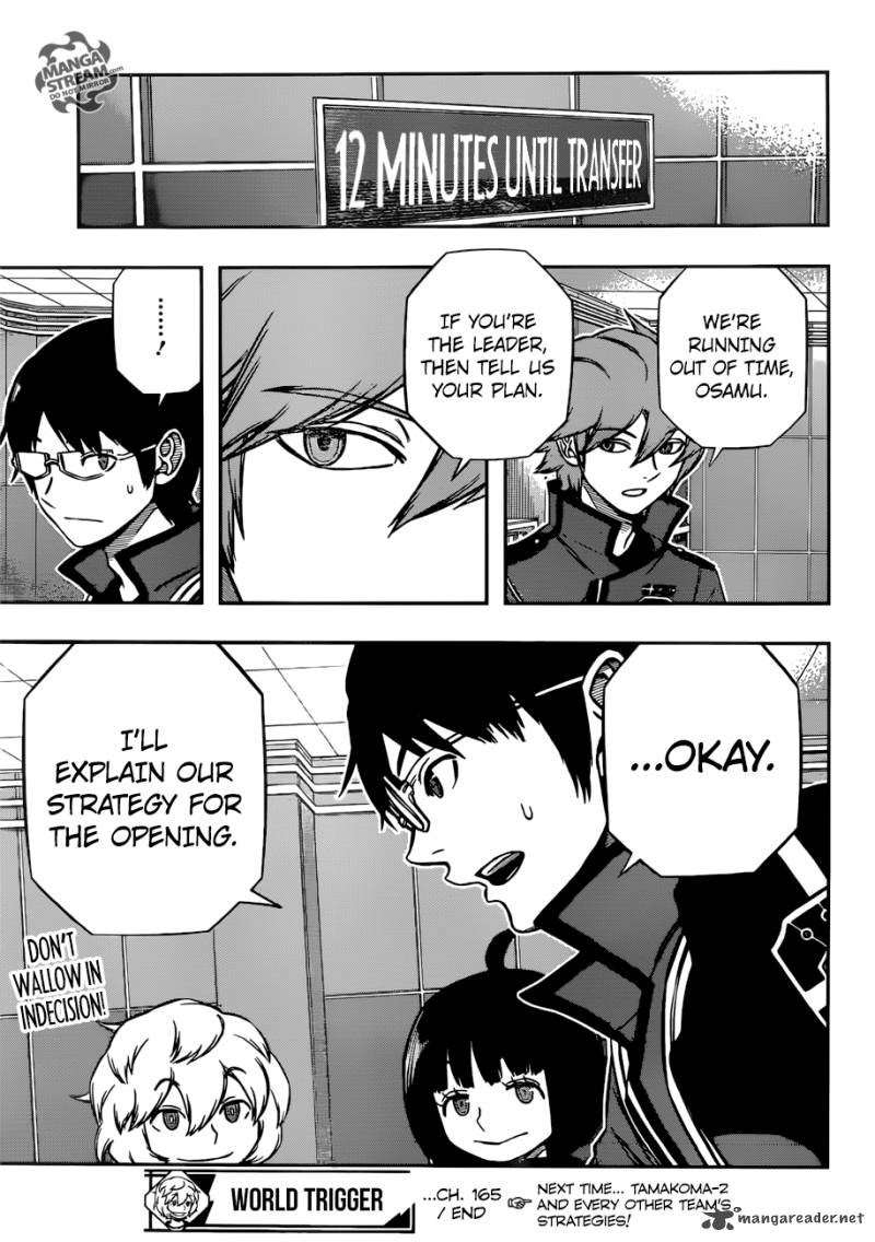 World Trigger Chapter 165 — page 19