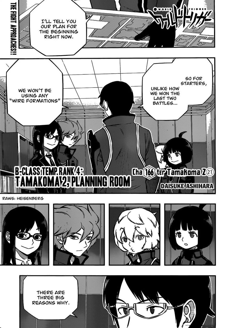 World Trigger Chapter 166 — page 1