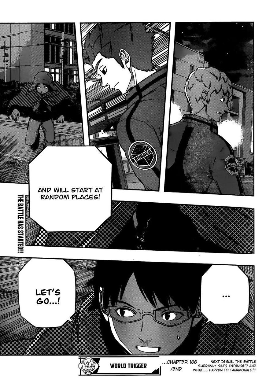 World Trigger Chapter 166 — page 18