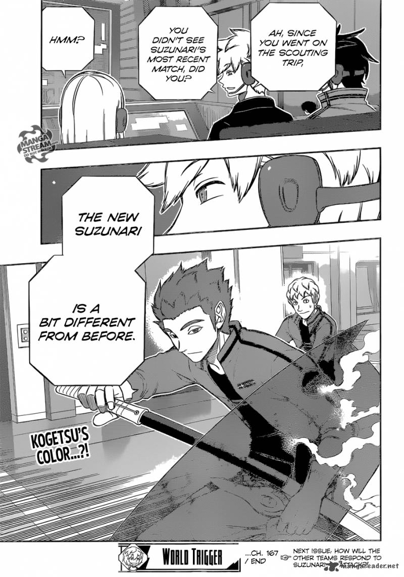 World Trigger Chapter 167 — page 19