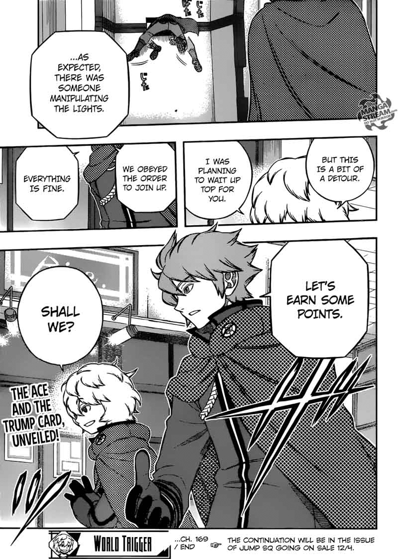World Trigger Chapter 169 — page 21