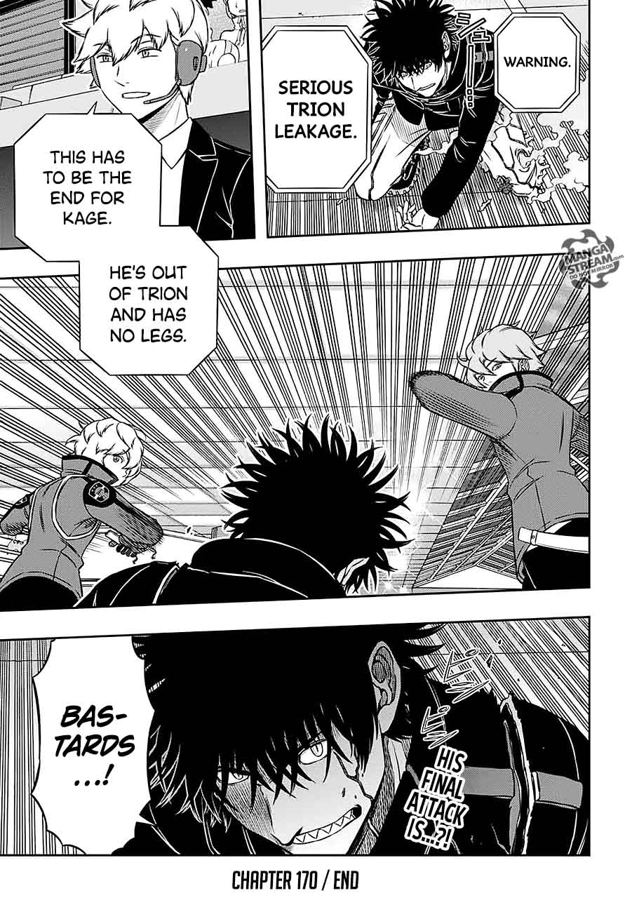 World Trigger Chapter 170 — page 21