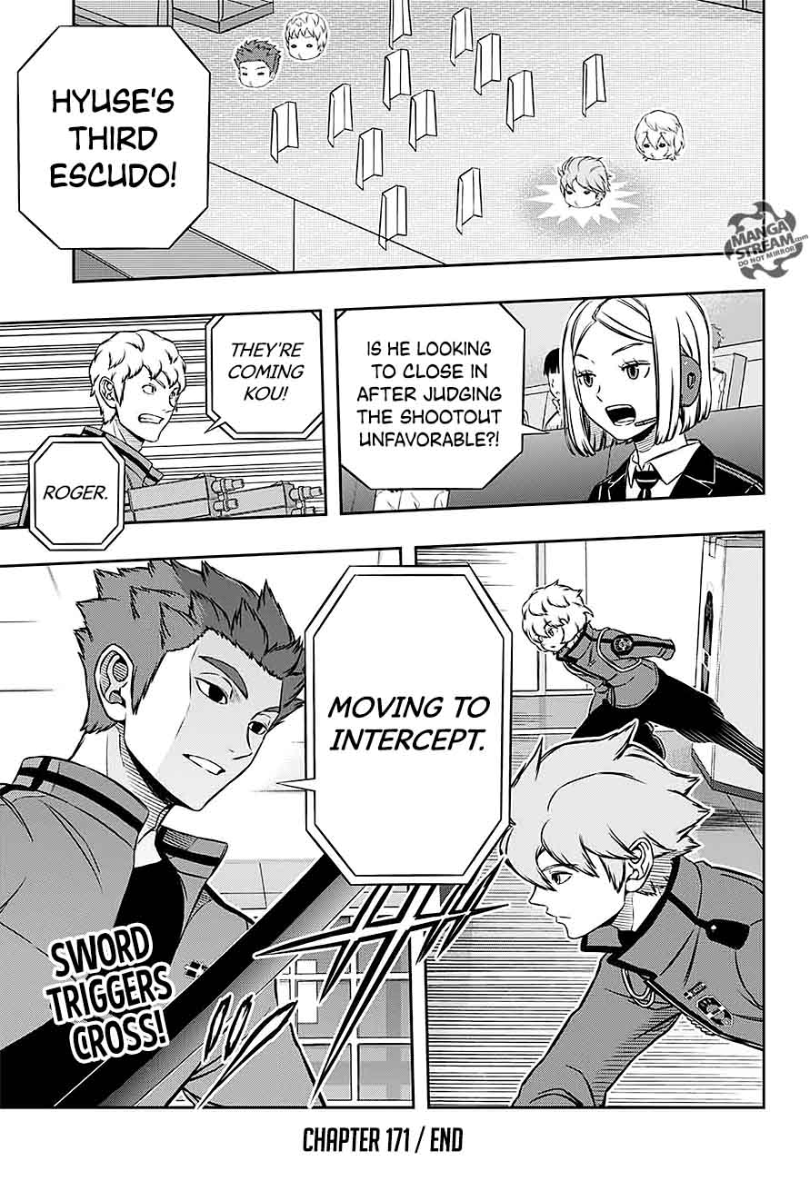 World Trigger Chapter 171 — page 19