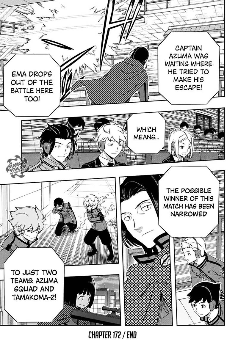 World Trigger Chapter 172 — page 22