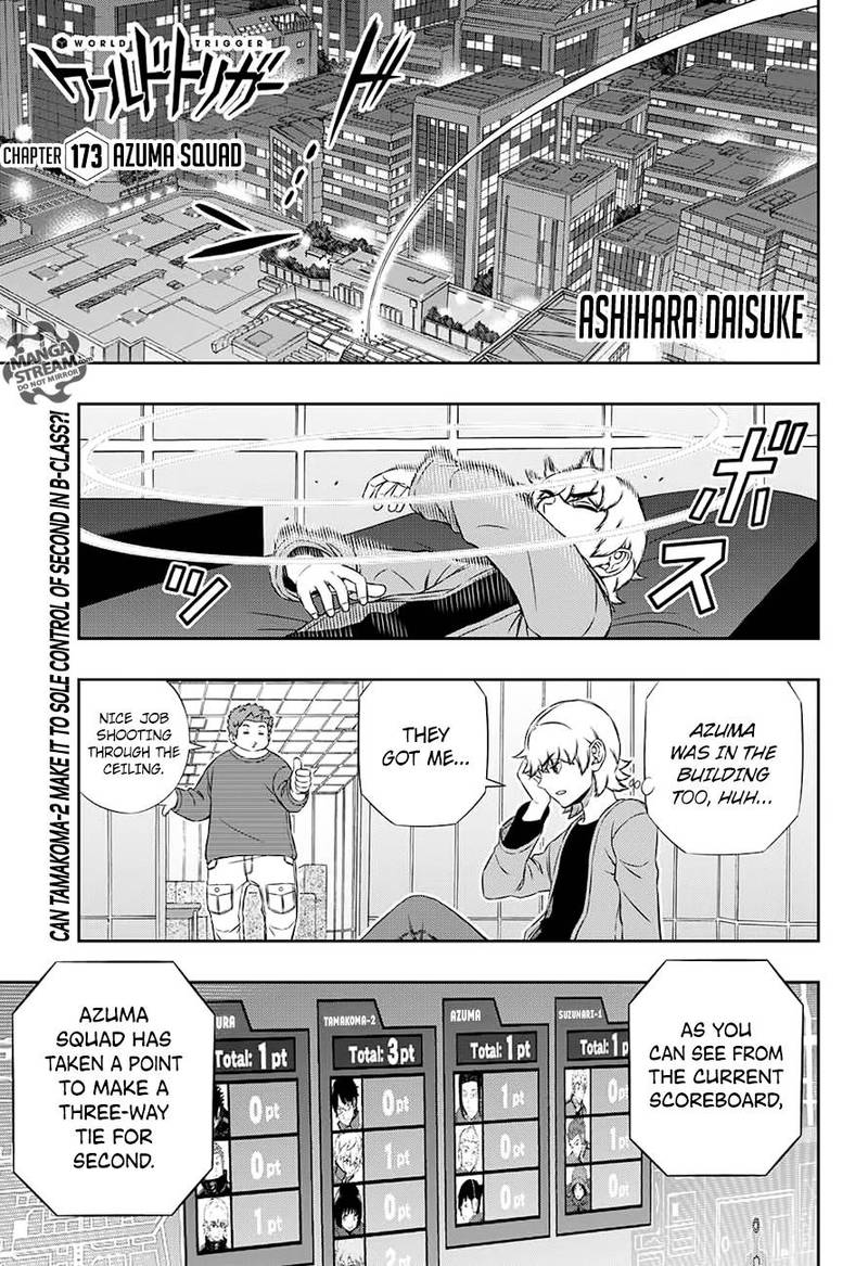 World Trigger Chapter 173 — page 1