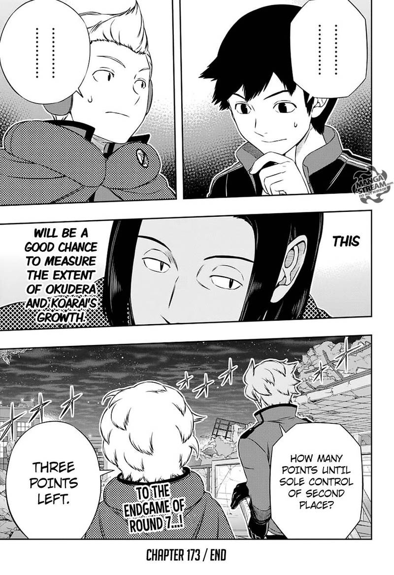 World Trigger Chapter 173 — page 20