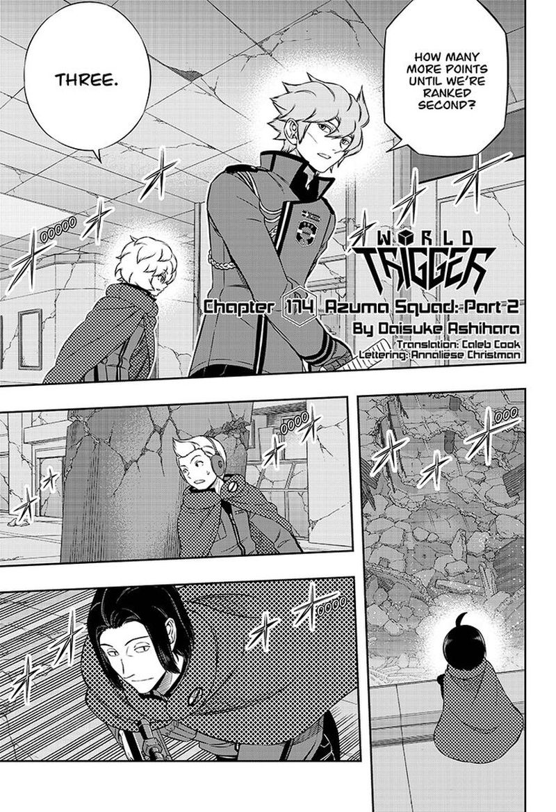 World Trigger Chapter 174 — page 1