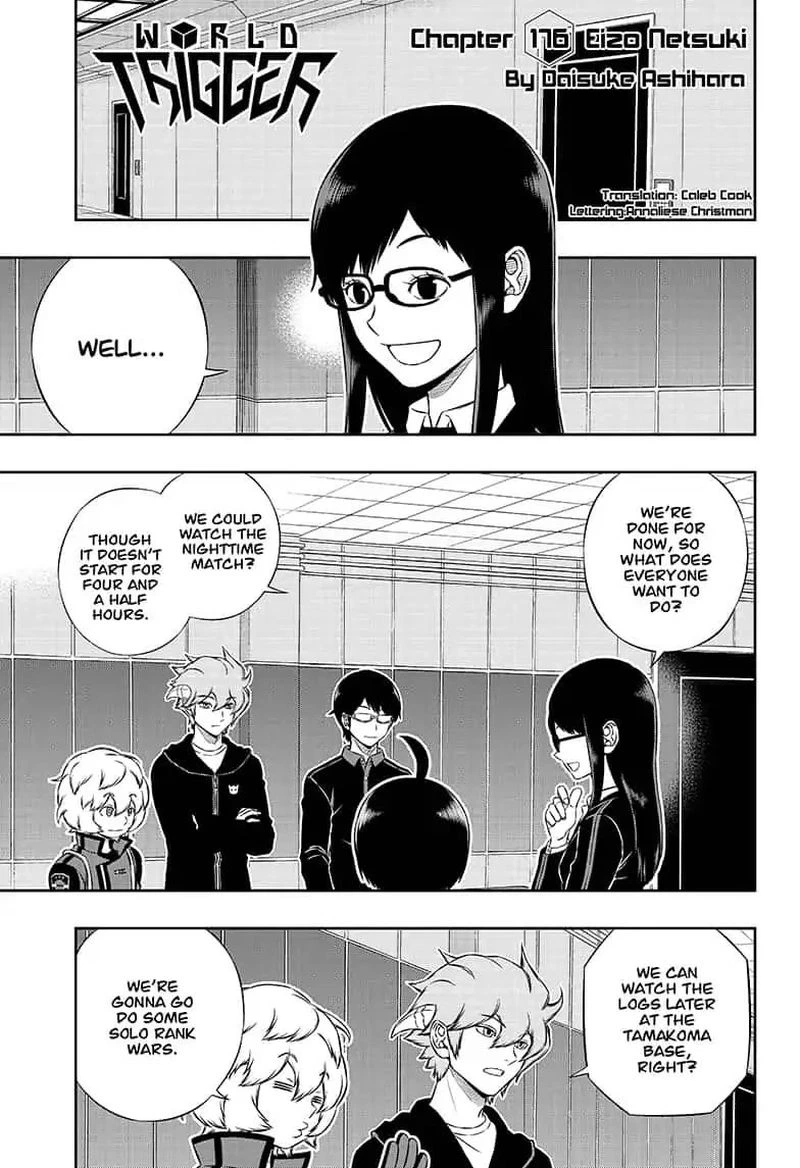 World Trigger Chapter 176 — page 1