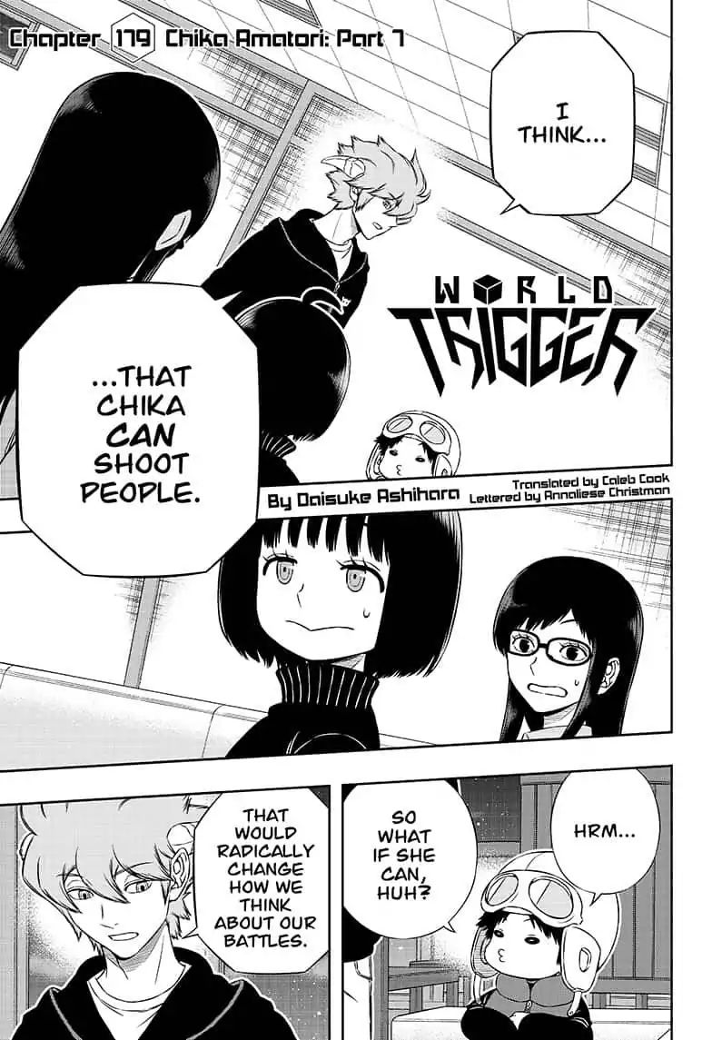 World Trigger Chapter 179 — page 1