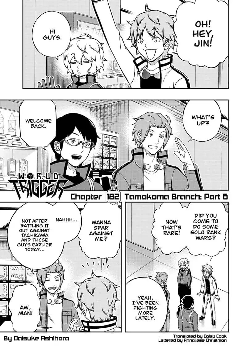 World Trigger Chapter 182 — page 1