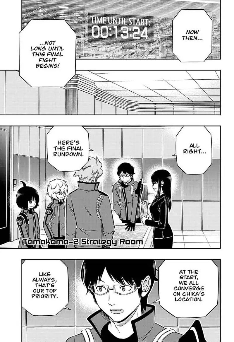 World Trigger Chapter 184 — page 9