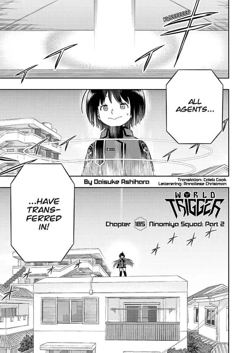 World Trigger Chapter 185 — page 1
