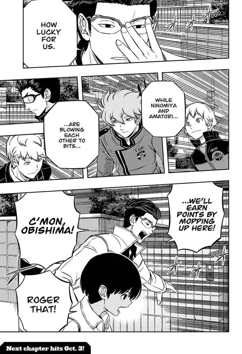 World Trigger Chapter 185 — page 17