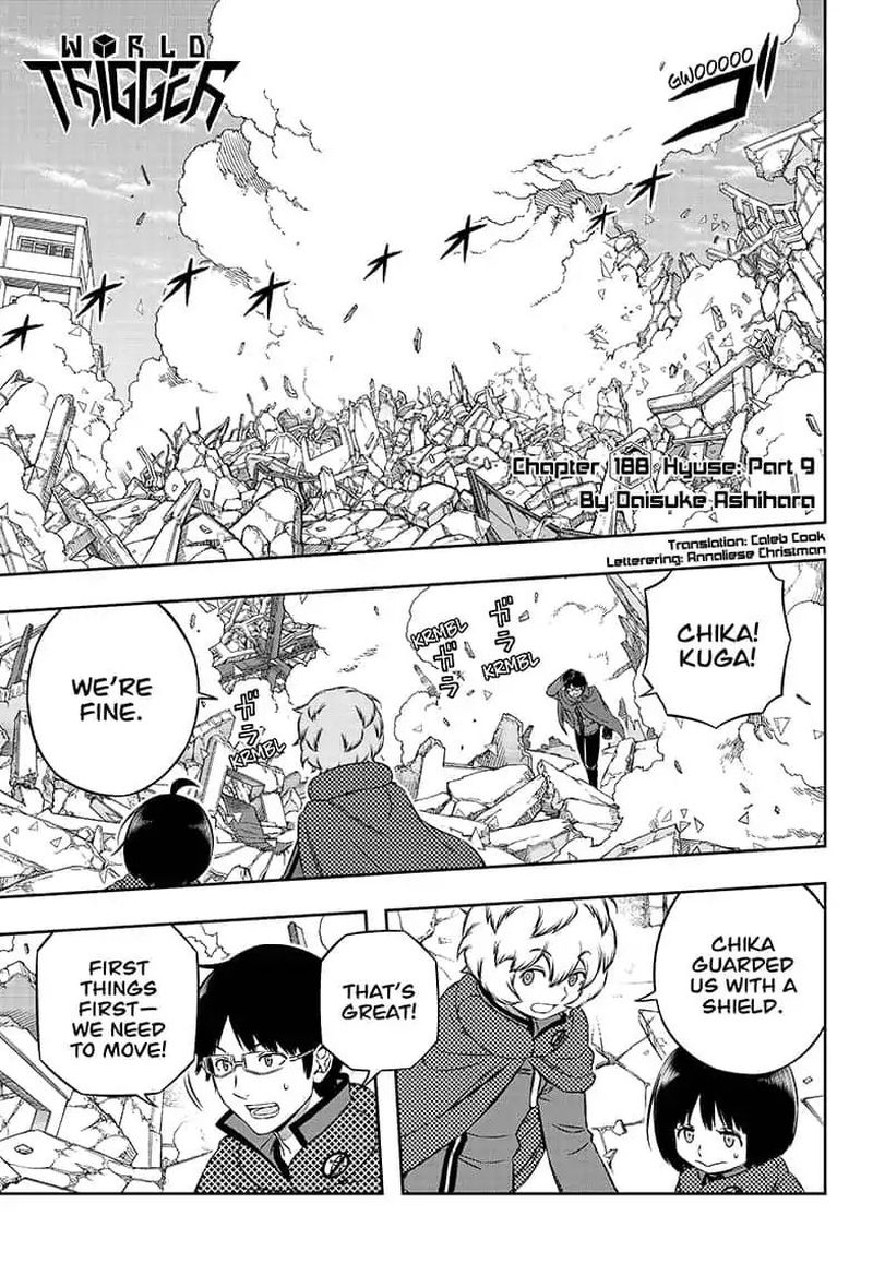 World Trigger Chapter 188 — page 1