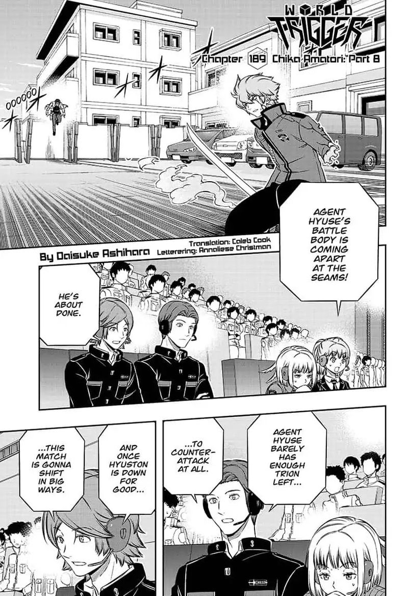 World Trigger Chapter 189 — page 1
