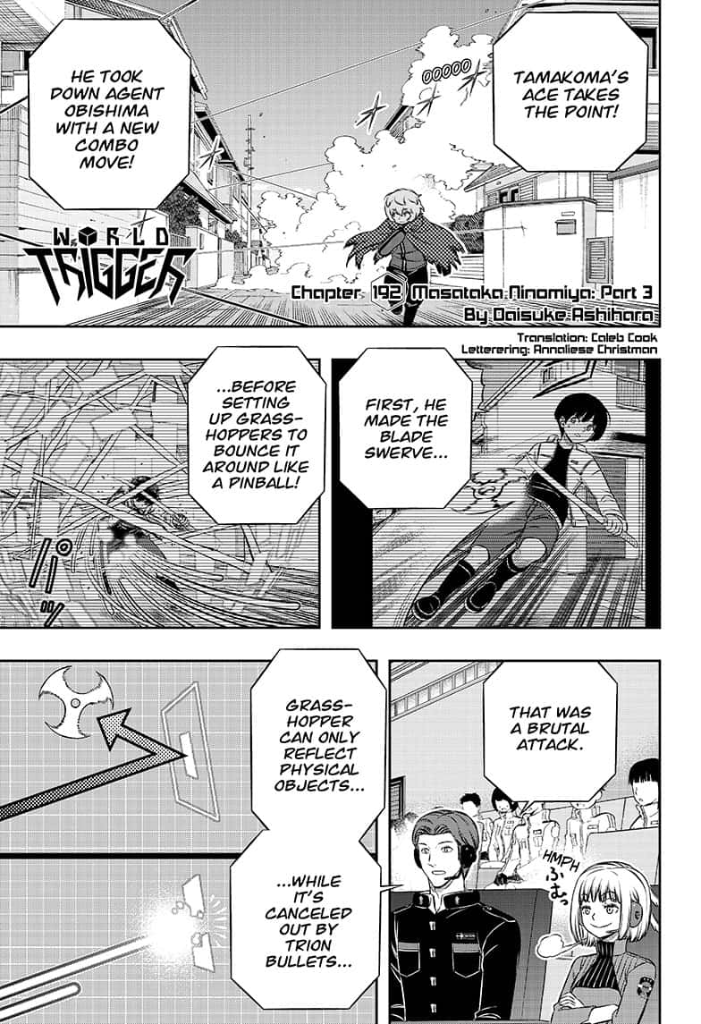 World Trigger Chapter 192 — page 1