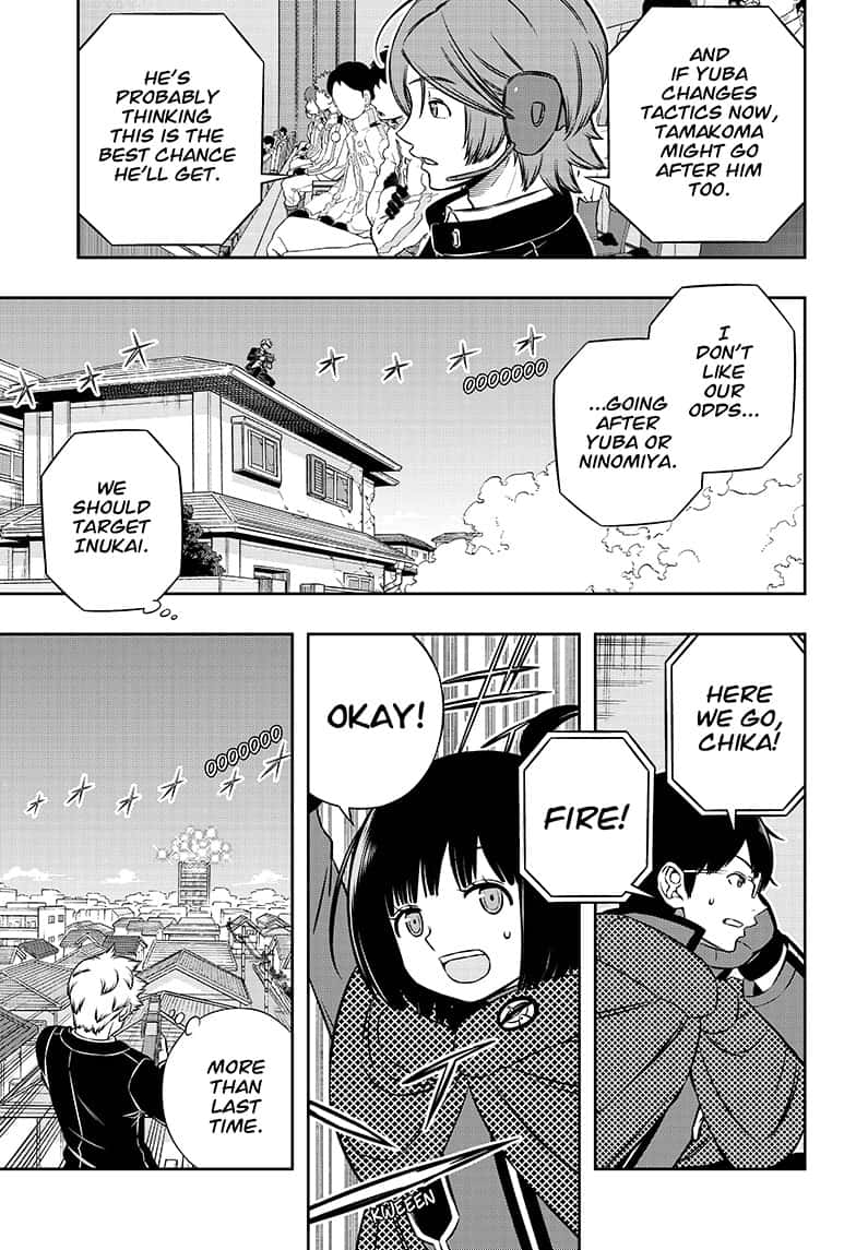 World Trigger Chapter 192 — page 11