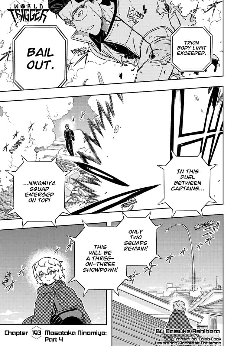 World Trigger Chapter 193 — page 1