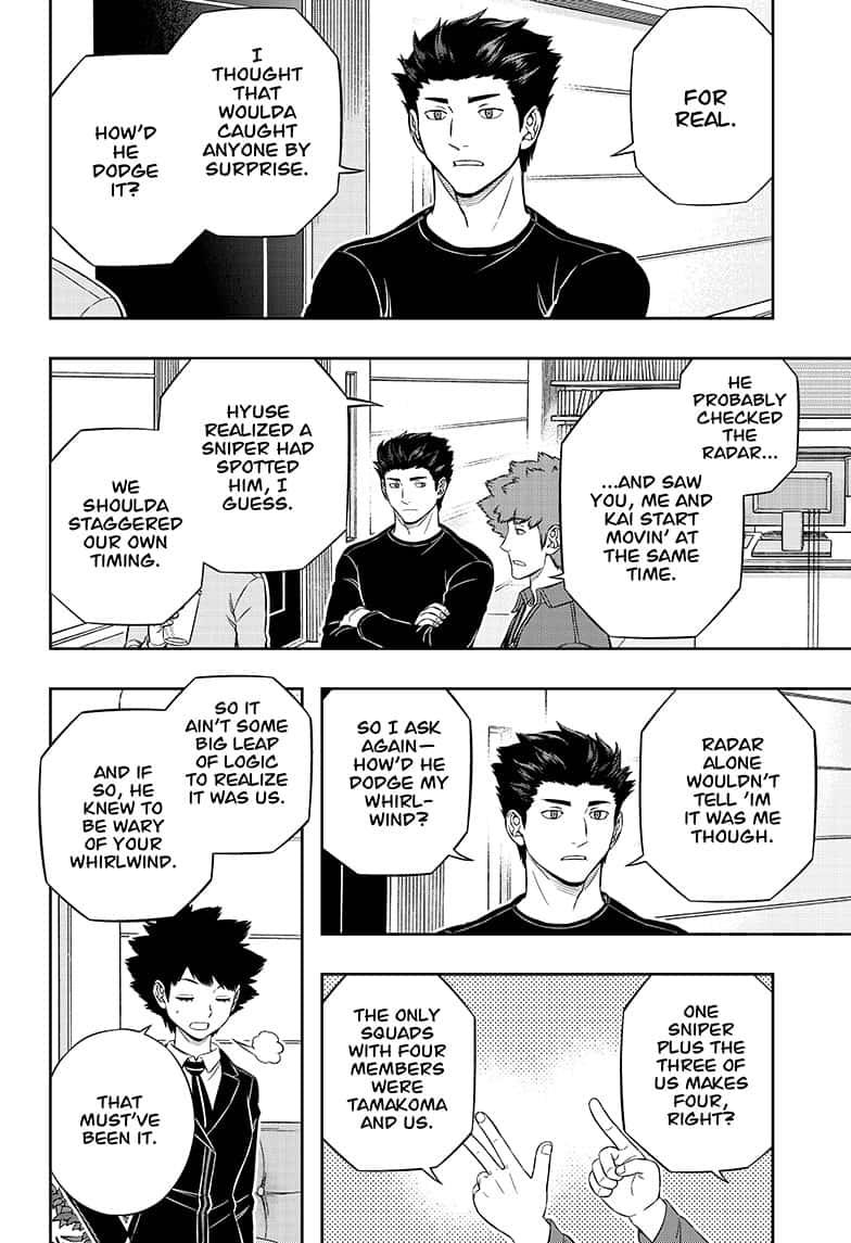 World Trigger Chapter 196 — page 8