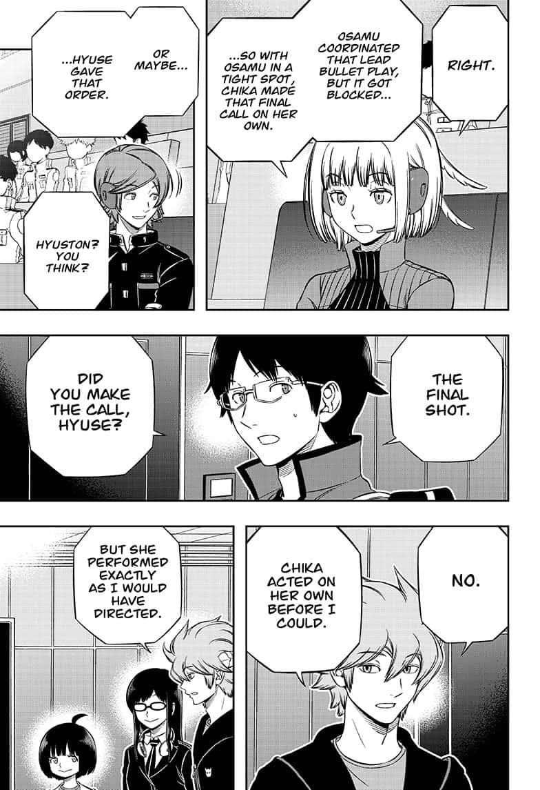 World Trigger Chapter 196 — page 19