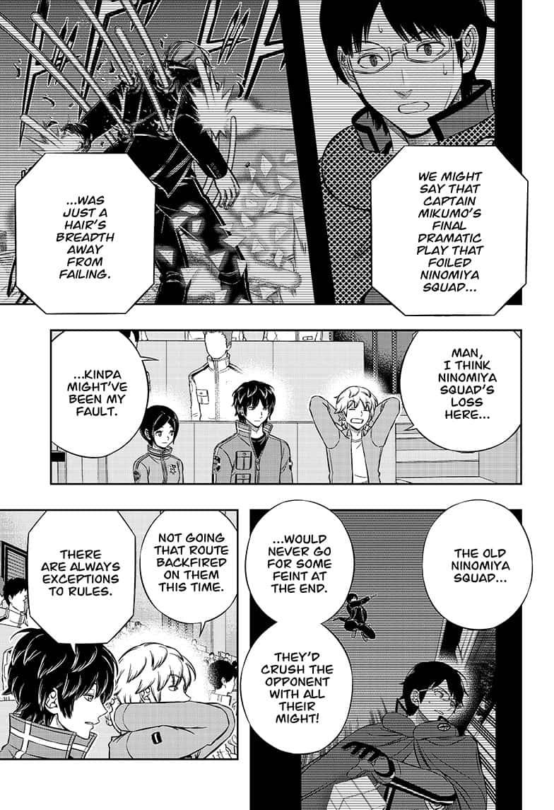 World Trigger Chapter 196 — page 21