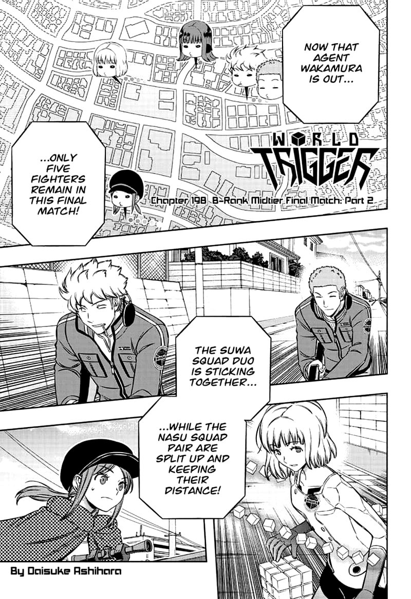 World Trigger Chapter 198 — page 1