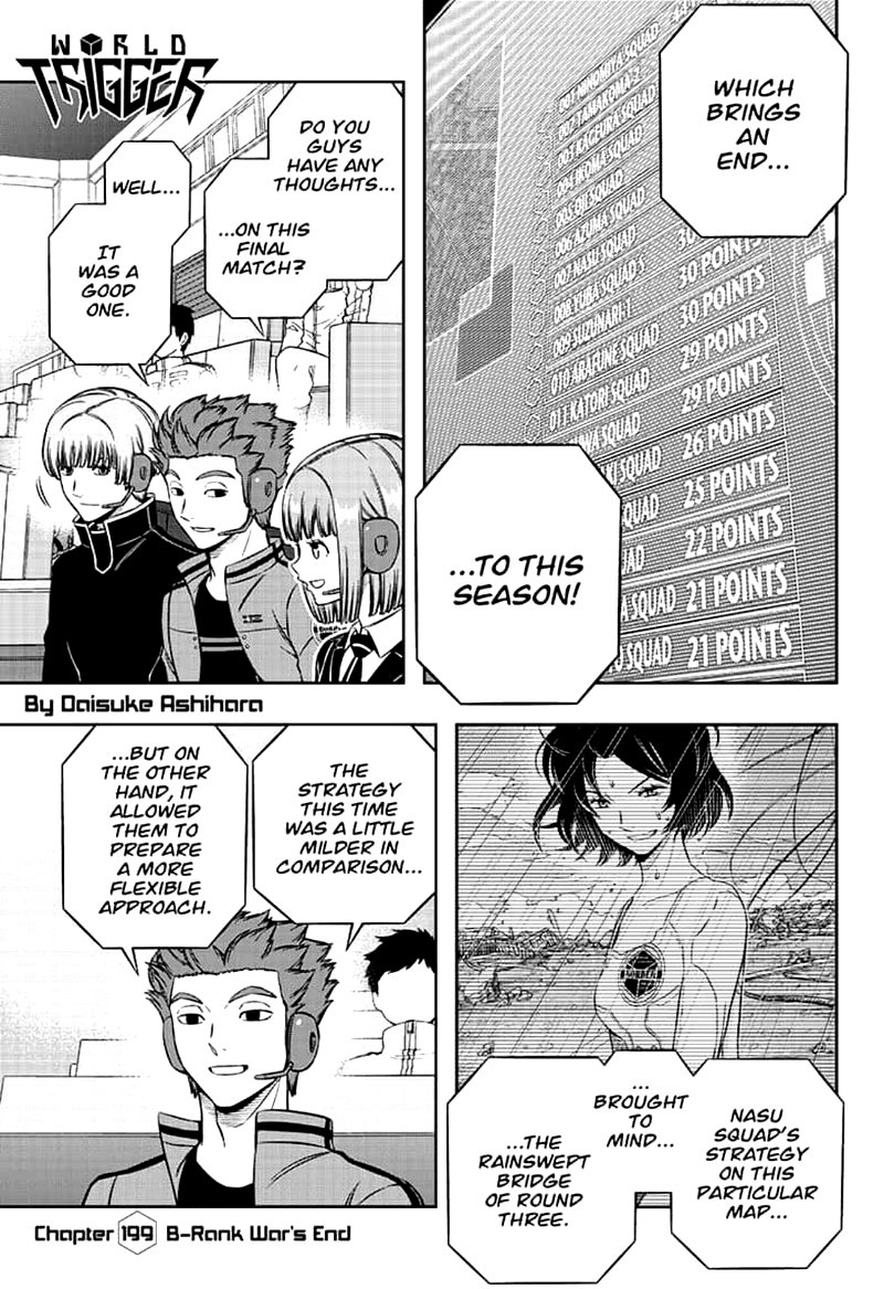 World Trigger Chapter 199 — page 1
