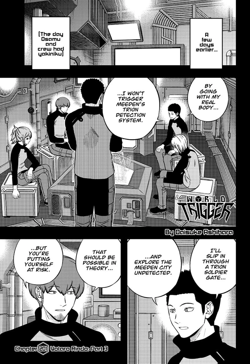World Trigger Chapter 201 — page 1