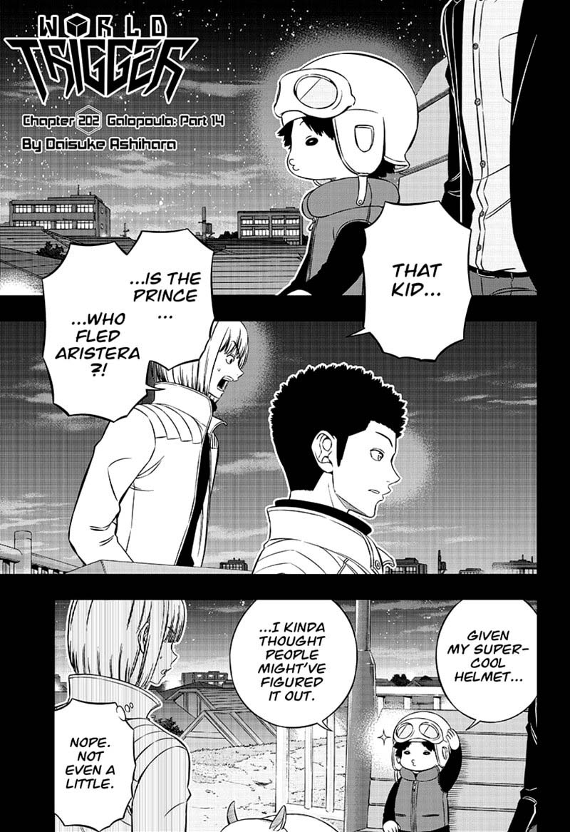 World Trigger Chapter 202 — page 1