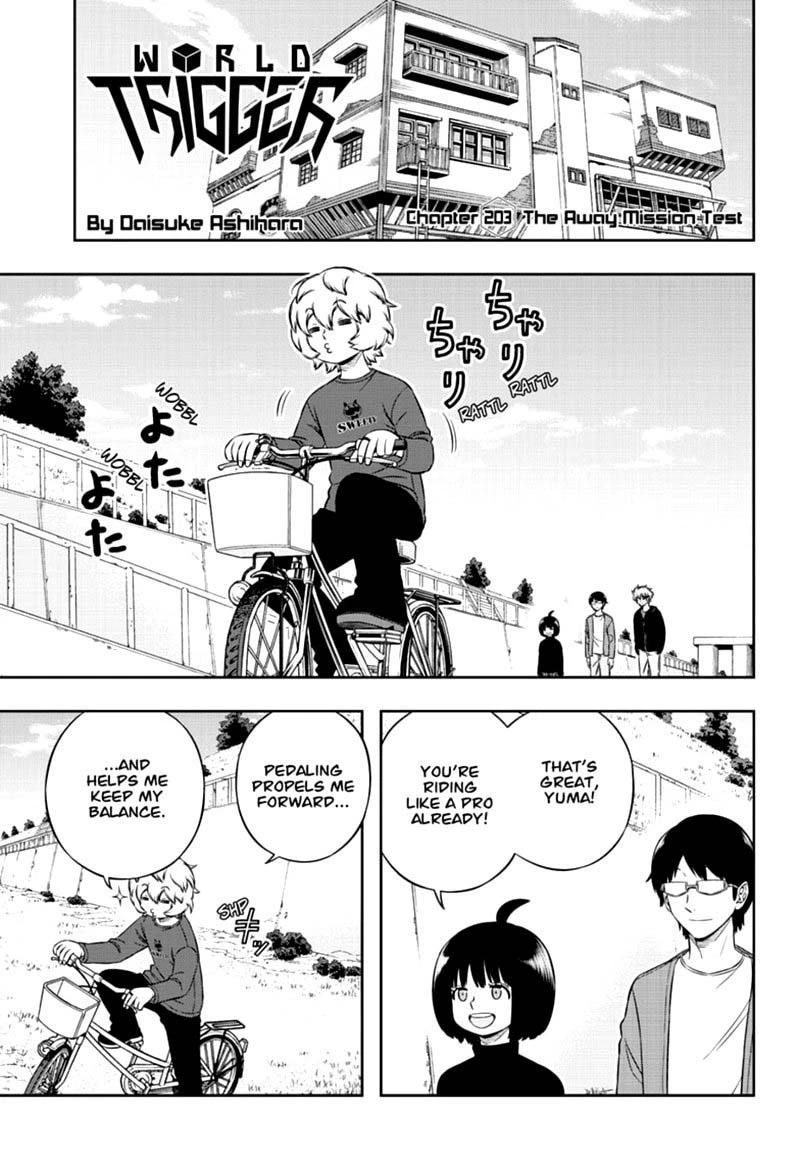 World Trigger Chapter 203 — page 1