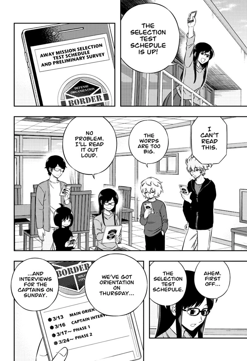 World Trigger Chapter 203 — page 4
