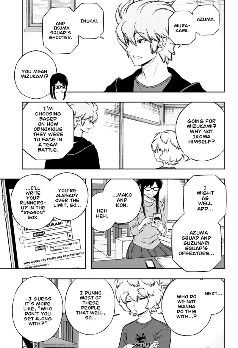 World Trigger Chapter 203 — page 7