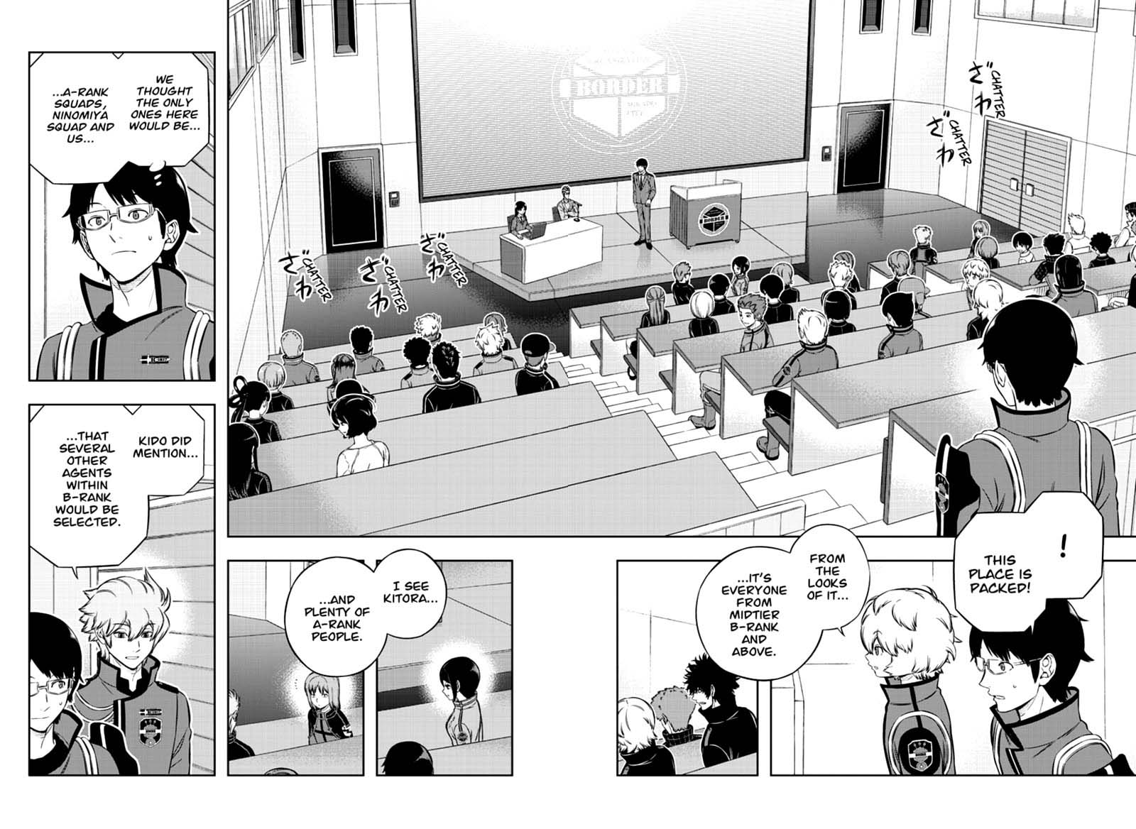 World Trigger Chapter 203 — page 10