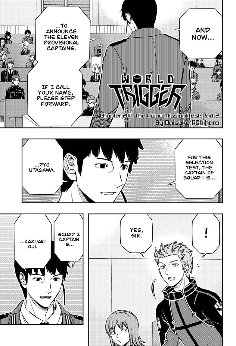 World Trigger Chapter 204 — page 1