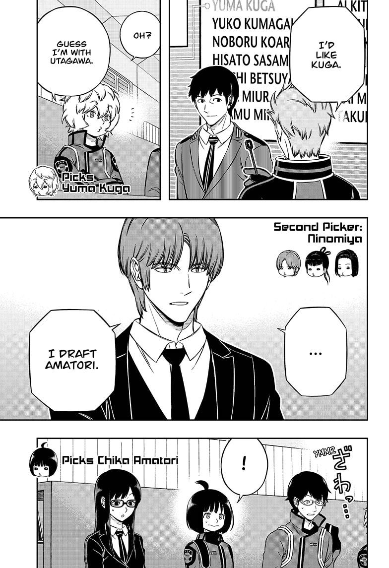 World Trigger Chapter 204 — page 15