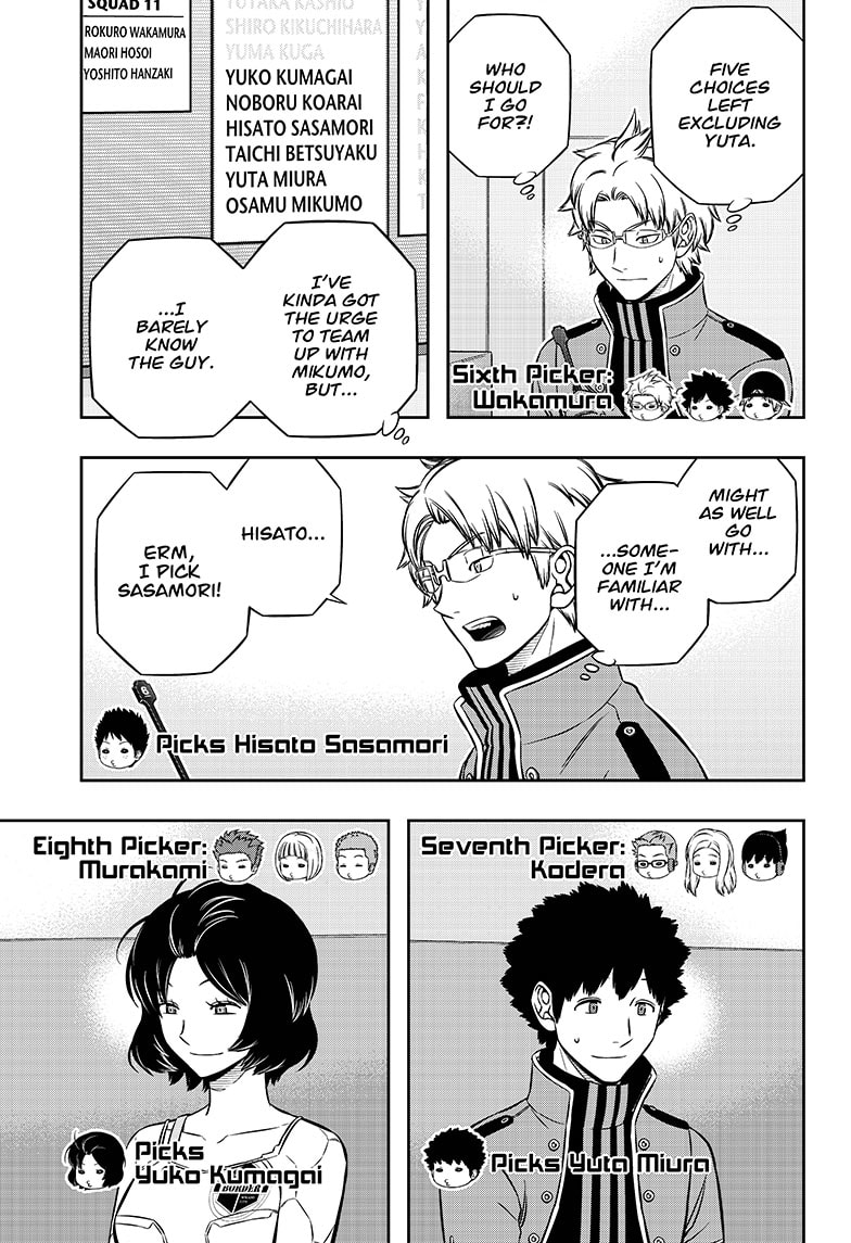 World Trigger Chapter 204 — page 17