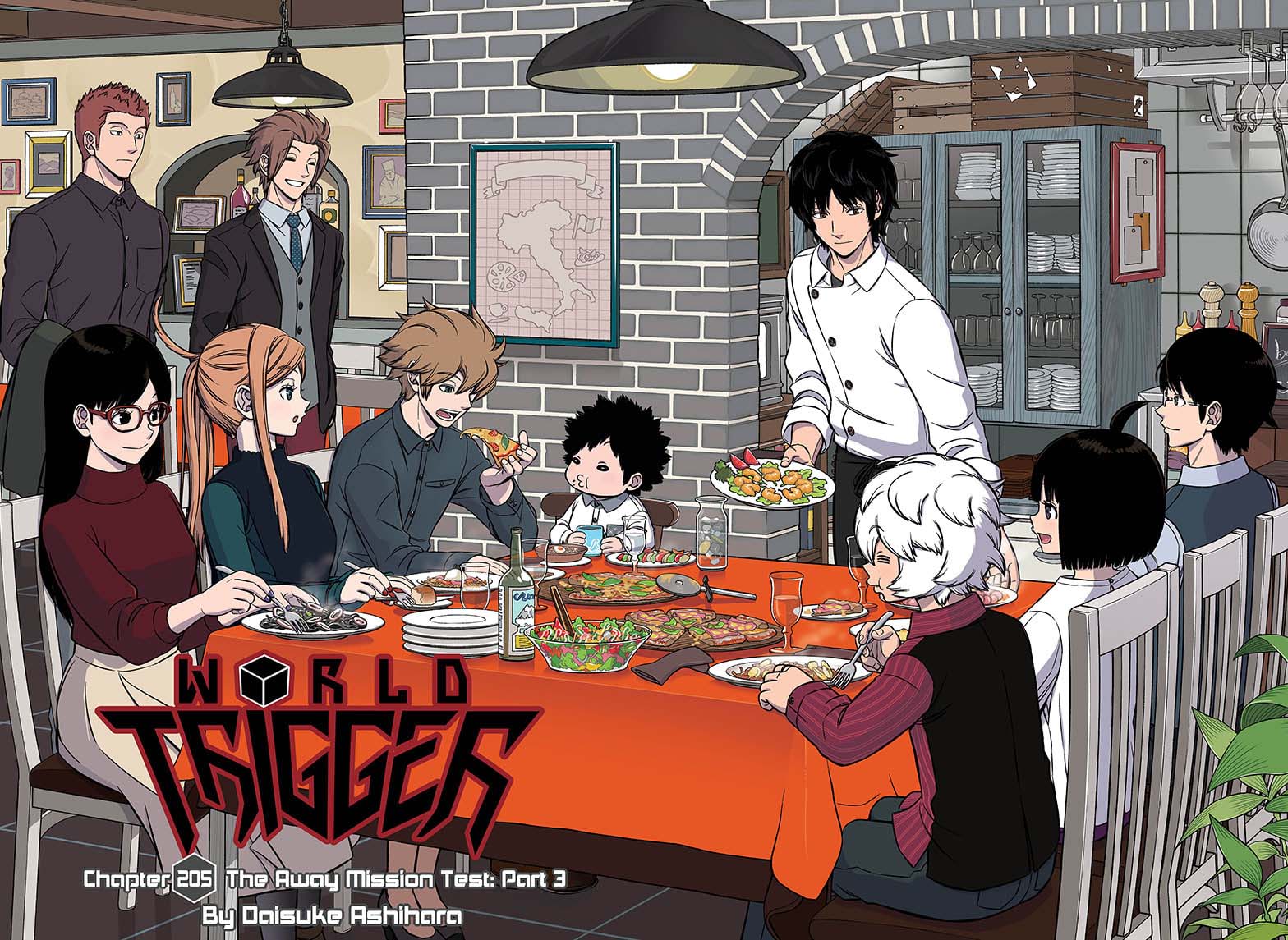 World Trigger Chapter 205 — page 1