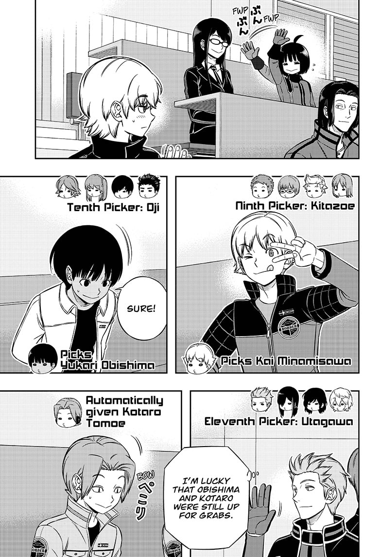 World Trigger Chapter 205 — page 10