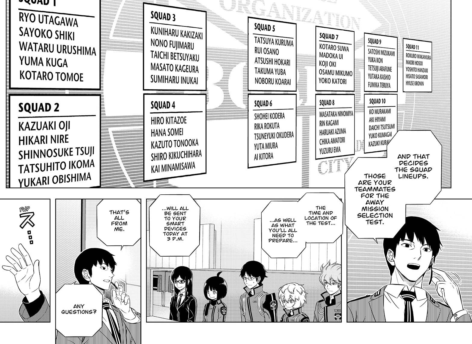 World Trigger Chapter 205 — page 11