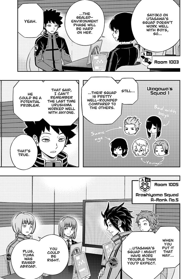 World Trigger Chapter 206 — page 9