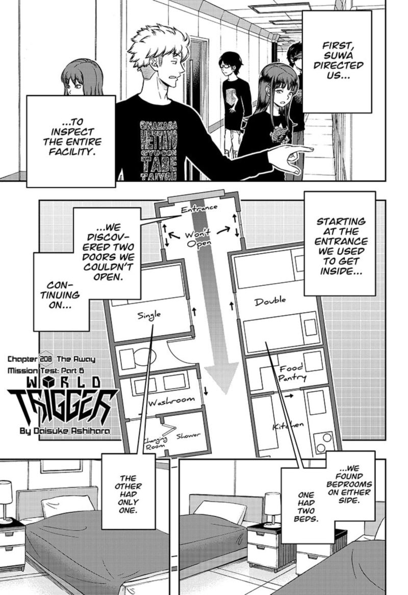 World Trigger Chapter 208 — page 1